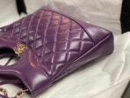 CC MINI 23 SHOPPING BAG IN VIOLET PURPLE CALFSKIN - Image 4