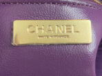 CC MINI 23 SHOPPING BAG IN VIOLET PURPLE CALFSKIN - Image 7