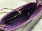 CC MINI 23 SHOPPING BAG IN VIOLET PURPLE CALFSKIN - Image 9