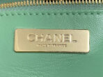 CC MINI 23 SHOPPING BAG IN GREEN MINT CALFSKIN - Image 7