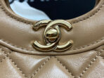 CC MINI 23 SHOPPING BAG IN CAMEL BROWN CALFSKIN - Image 7