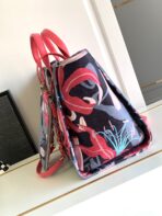 CC CLASSIC LARGE 38 TOTE IN GREY MIX COLORFUL CANVAS - Image 6