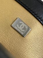 CC SMALL 20 FLAP BAG IN BLACK CALFSKIN - Image 7