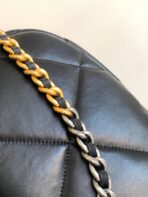CC LARGE 30 HOBO BAG IN BLACK CALFSKIN MIX METAL HARDWARE - Image 5
