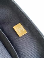 CC MINI 20 HANDBAG IN BLACK CALFSKIN GOLD HARDWARE - Image 8