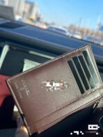 CC BIFOLD WALLET CAVIAR 14 BLACK GRAINED CALFSKIN - Image 8