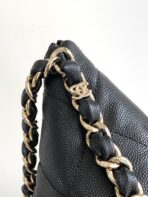 CC HOBO 35 BAG IN BLACK LAMBSKIN - Image 8
