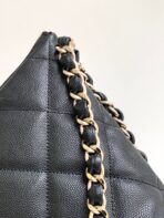 CC HOBO 35 BAG IN BLACK LAMBSKIN - Image 6