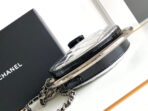 CC MINI 18 EARTH GLOBE ORB CHAIN BAG IN SILVER CALFSKIN - Image 10