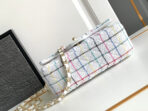 CC MEDIUM 20 FLAP BAG IN WHITE WOOL TWEED - Image 7