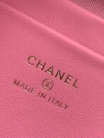 CC CLASSIC MINI 18 BACKPACK LIGHT PINK WOOL TWEED MIXED FIBERS GOLD TONE METAL - Image 9