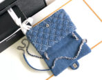 CC MINI 25 CLASSIC BAG IN BLUE COBALT DENIM - Image 4