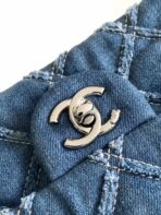 CC MINI 25 CLASSIC BAG IN BLUE COBALT DENIM - Image 5