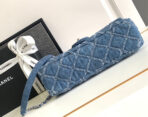 CC MINI 25 CLASSIC BAG IN BLUE COBALT DENIM - Image 10