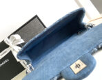 CC MINI 25 CLASSIC BAG IN BLUE COBALT DENIM - Image 8