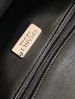 CC 21 EVENING BAG IN BLACK MIX WHITE WOOL TWEED - Image 7