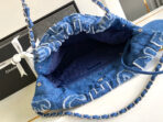 CC MEDIUM 37 BAG IN NAVY BLUE DENIM - Image 8