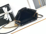 CC MINI 20 BAG IN BLACK SHINNY CALFSKIN WITH GOLD METAL - Image 7