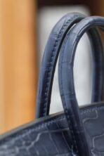 BIRKIN FAUBOURG TOUCH 20 IN NAVY MIX CLASSIC BLUE  WITH SILVER HARDWARE - Image 8