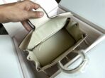 BIRKIN 25 BAG IN WHITE CREAM  WITH COLORFUL STICKER - Image 5