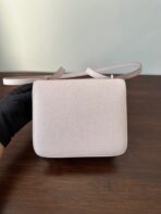 CONSTANCE 18 LIGHT PINK CHEVRE SILVER HARDWARE - Image 2