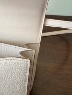 CONSTANCE 18 LIGHT PINK CHEVRE SILVER HARDWARE - Image 5