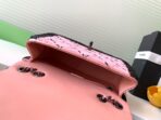 CLASSIC FLAP BAG 21 IN BLACK PINK SEQUINS RUTHENIUM HARDWARE - Image 7