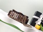 CLASSIC FLAP BAG 21 IN BROWN MIX BLACK SEQUINS - Image 6