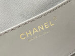 CC 25 HANDBAG 40 IN GREY SUEDE GOLD HARDWARE - Image 10