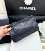 MEDIUM MAXI SHOPPING BAG 47 IN BLACK CALFSKIN GOLD-TONE METAL - Image 9