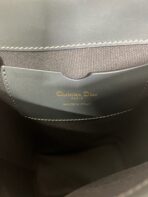 30 MONTAIGNE 13 24x24x9.5CM BLUE OBLIQUE EMBROIDERY - Image 9