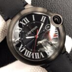 BALLON BLEU DATE 42MM AUTOMATIC STEEL PVD CASE BLACK DIAL - Image 10