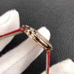 BALLON BLANC DE CARTIER QUARTZ ROSE GOLD CASE DIAMOND BEZEL - Image 5