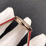 BALLON BLANC DE CARTIER QUARTZ ROSE GOLD CASE DIAMOND BEZEL - Image 6