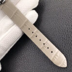 BALLON BLANC DE CATIER QUARTZ STEEL CASE GREY LEATHER - Image 9