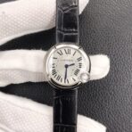 BALLON BLANC DE CARTIER QUARTZ STEEL CASE BLACK DIAL - Image 11