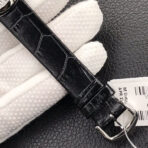 BALLON BLANC DE CARTIER QUARTZ STEEL CASE BLACK DIAL - Image 8