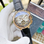 BALLON BLEU DAY-DATE ANNUAL CALENDAR 42 LEATHER STRAP - Image 6