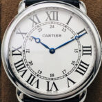 RONDE CARTIE 40MM STAINLESS STEEL WHITE DIAL - Image 4