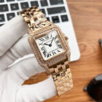 PANTHERE DE CARTIE ROSE GOLD DIAMOND BEZEL - Image 2