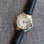 BALLON BLEU 28MM QUARTZ BLACK LEATHER - Image 2