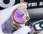BALLON BLEU 33MM ROSE GOLD PURPLE DIAL - Image 6