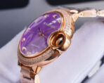 BALLON BLEU 33MM ROSE GOLD PURPLE DIAL - Image 7