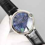 BALLON BLEU 42MM STEEL CASE BLUE DIAL LEATHER - Image 5