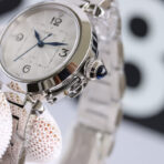 PASHA DE CARTIER 32MM AUTOMATIC STEEL CASE - Image 8