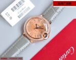 BALLON BLEU 33MM ROSE GOLD GREY LEATHER - Image 10