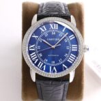 RONDE SOLO DE CARTIE WHITE DIAL DIAMOND BEZEL