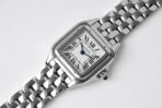 PANTHERE DE CARTIE 22MM QUARTZ STEEL WHITE DIAL - Image 2
