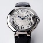BALLON BLEU 33MM AUTOMATIC WHITE DIAL LEATHER 2021 - Image 7