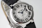 BALLON BLEU 33MM AUTOMATIC WHITE DIAL LEATHER 2021 - Image 9